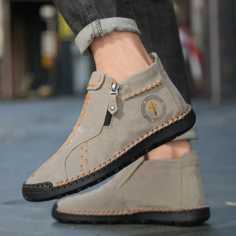 Martin Boots Men's High-top Thick Bottom