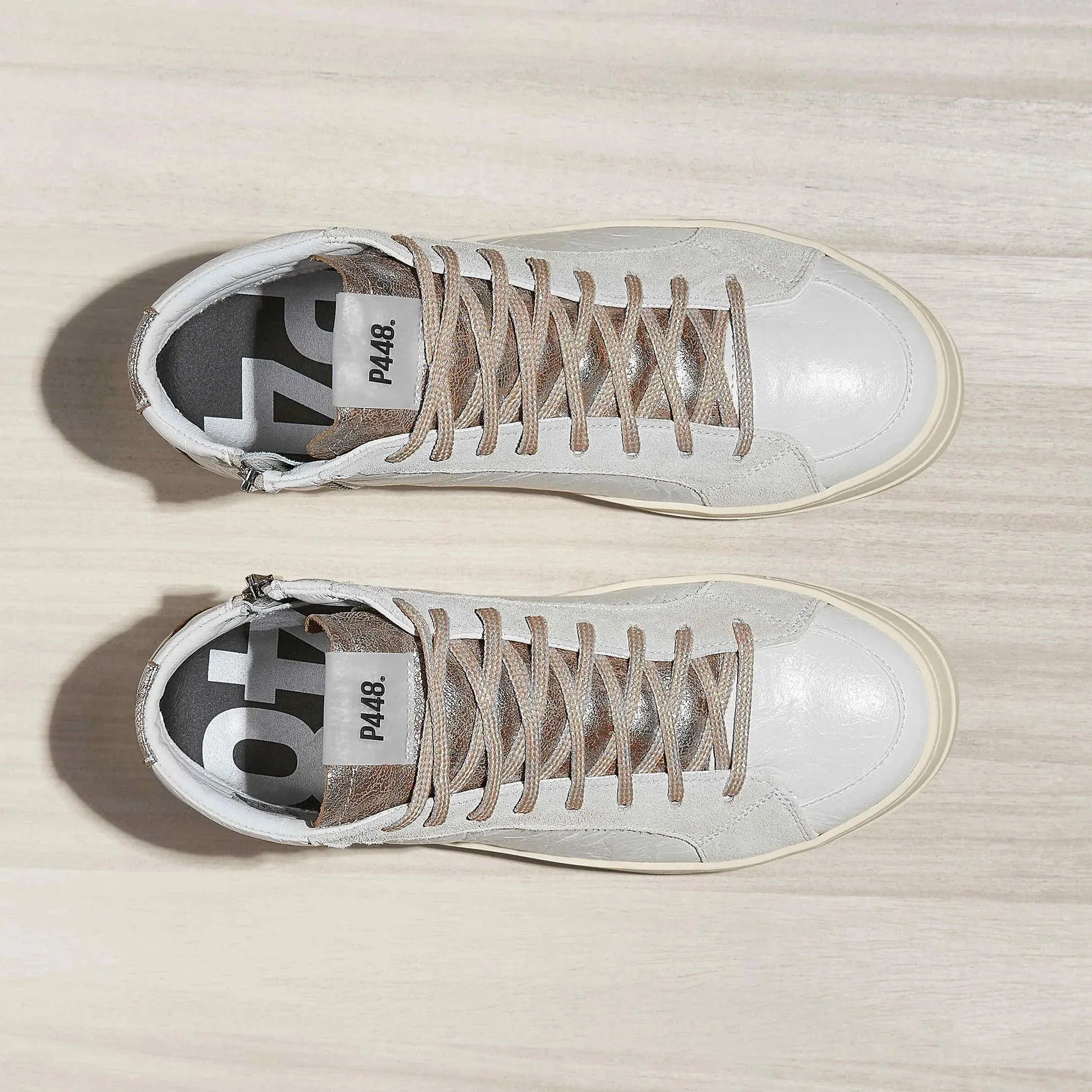 P448 Skate ruby high top sneaker