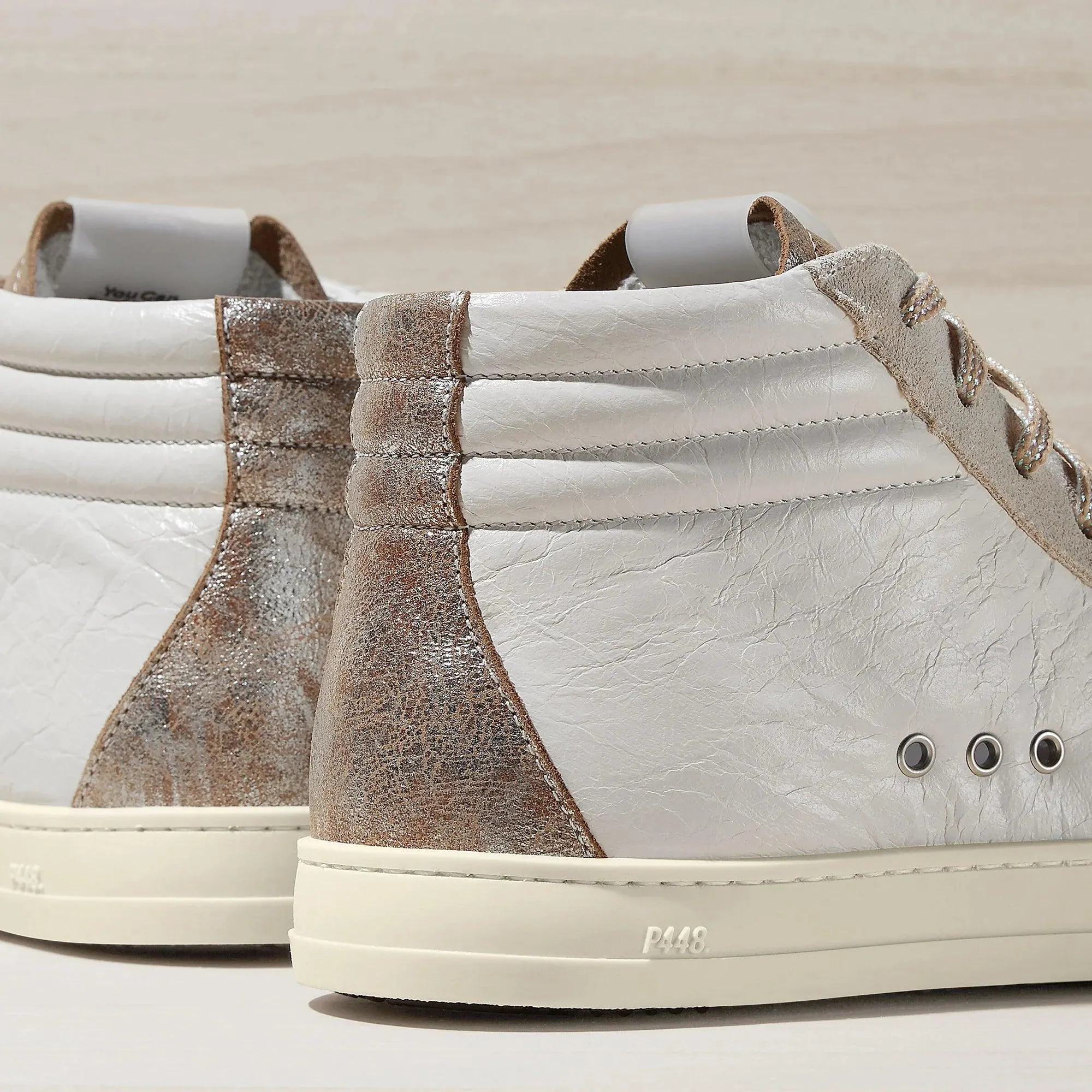 P448 Skate ruby high top sneaker