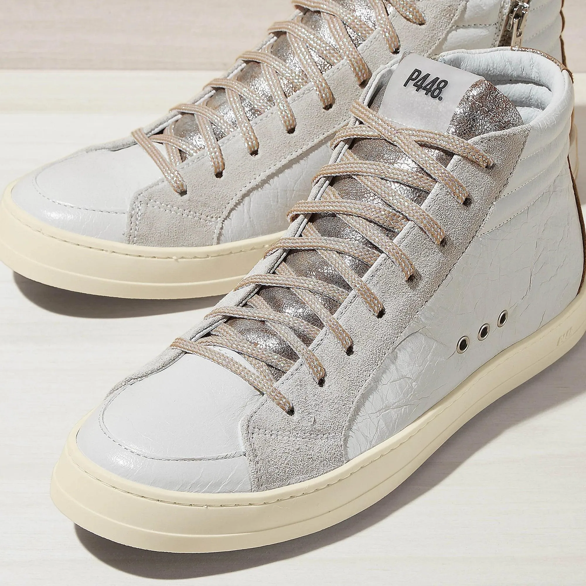 P448 Skate ruby high top sneaker